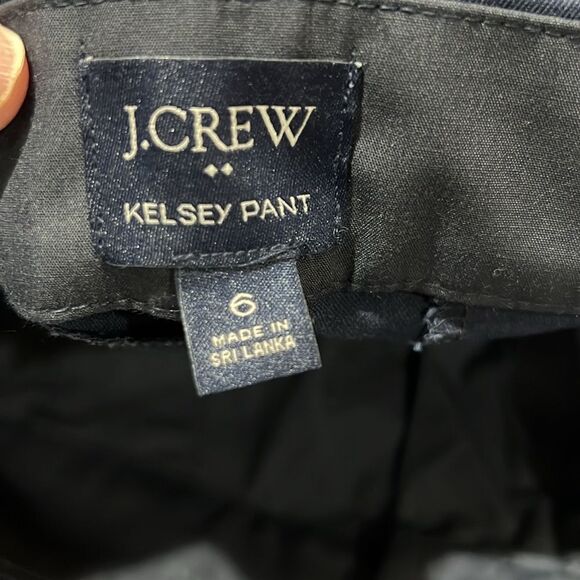 J. Crew Factory Kelsey flare pant in Navy Blue NWOT size 6 - Picture 13 of 16